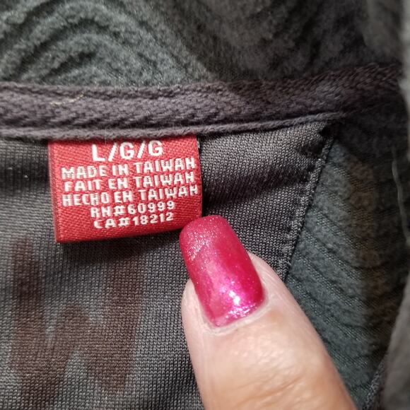 Antigua Performance Men's Golf Vest Brown & Gray Zip Close Sleeveless Size L - Picture 6 of 10